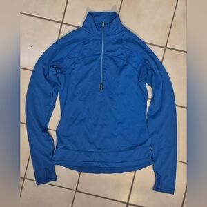 MEC Women’s Lightweight Quarter-Zip Performance Top — Blue (XS)